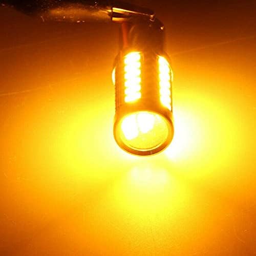 KRONDO LED Ampul Amber, Yedekleme Ters ışık için Ultra Parlak, Mola ışığı, Kuyruk lambası, Dönüş sinyali ışık Paketi-Amber