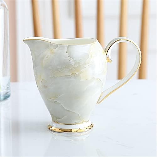 WİONC Kupa Mermer Kemik Çini Kahve Seti Mermer Seramik çay seti seramik saksı kahve fincanı Ev Su Bardağı (Renk: Bir, Boyutu: