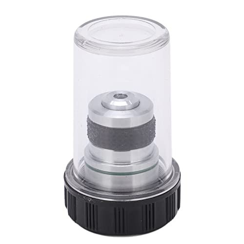 185 Akromatik Objektif Lens Biyolojik Mikroskoplar Objektif Lens 20mm / 0.8 in Arayüzü ile Optik Aletler Depolama Kova(20/0.