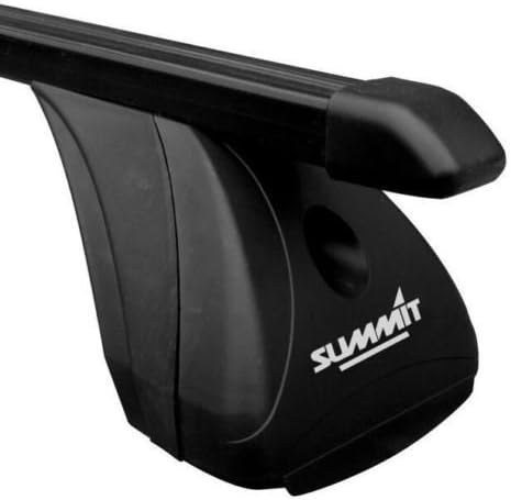 Summit SUP-42327S Premium Multi Fit Kilitlenebilir Çatı Barları, Siyah Çelik, 2'li Set
