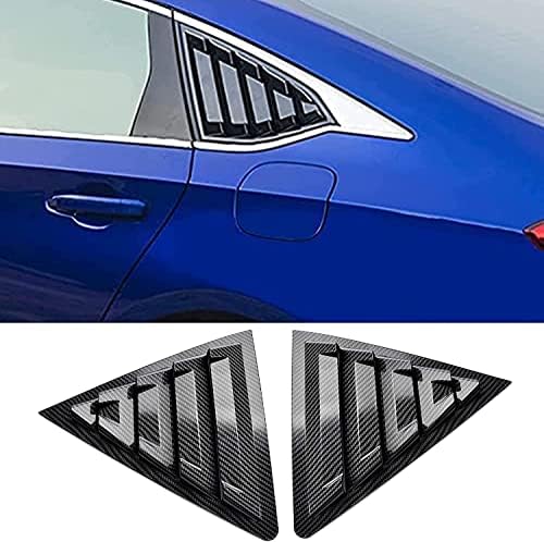 MOFANS 2 ADET Çeyrek Pencere Kepçe Panjurları Corolla Sedan ile Uyumlu için Fit 2013 2014 2015 2017 2018 Spor Stil Baskı