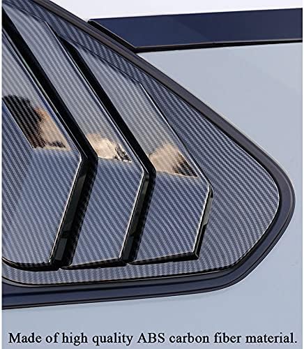 Rıfoda Toyota Rav4 Pencere Panjurları Hava Firar Scoop Shades Kapak Panjurları Rav4 2021 2020 2019 ABS Malzeme Karbon Fiber Desen