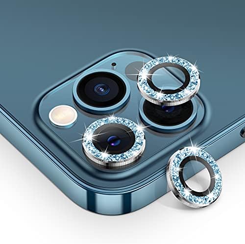 Tensea ile Uyumlu iPhone 12 Pro Max Kamera Lens Koruyucu, 9 H Temperli Cam Kamera Kapak Ekran Koruyucu için iPhone12 Pro Max