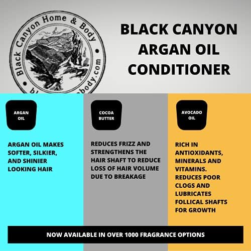 Black Canyon Daisy Mountain Kokulu Argan Yağı Saç Şampuanı, Saç Kremi ve Saç Detangler