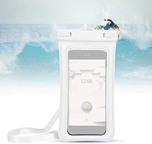 RANNYY Telefonu Çantası, PVC Su Geçirmez Yüzebilen Telefon Kapak Elastik Telefon Kılıfı Kayış Dokunmatik Çanta Rafting Yüzme