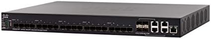 Cisco SX550X-24F İstiflenebilir Yönetilen Anahtar, 24 Bağlantı Noktası 10 Gigabit Ethernet (GbE), 20 Yuva SFP+, 4 x 10G Birleşik