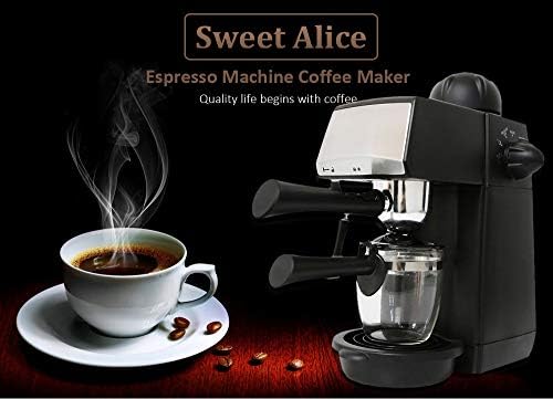 Kahve makinesi Yarı otomatik Buhar Tipi Espresso kahve makinesi Aşırı ısınma Aşırı Gerilim Koruma Duraklatma Fonksiyonu Kahve