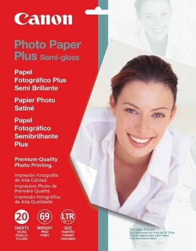 Canon Fotoğraf Kağıdı Artı Yarı Parlak 8 x 10 (50 Sayfa) (SG-201 8X10)