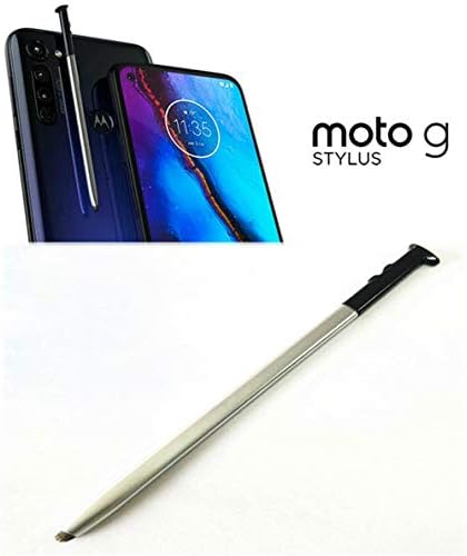 Motorola Moto G Stylus 2020 için 2 ADET Moto G Stylus XT2043 Dokunmatik Ekran Kalemi Değiştirme-Siyah