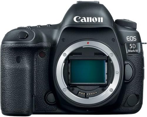 Canon EOS 5D Mark IV DSLR Fotoğraf Makinesi (Yalnızca Gövde) 64GB SD Kart, Flaş, Pil ve Şarj Cihazı, Tripodlar + Çok Daha Fazlası