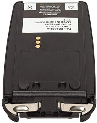 Pil için GE-Ericsson P7300 Şarj Edilebilir İki Yönlü Radyo 7.5 v 1700 mAh Ni-CD