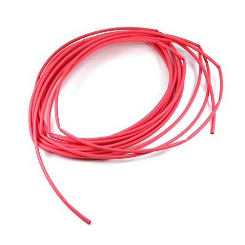 Othmro 2 ADET ısı Shrink boru 2:9 elektrik teli kablo sarma çeşitler Elektrik yalıtım ısı Shrink tüp kırmızı