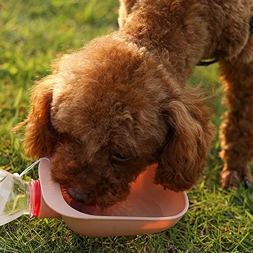 lEIsr00y Pet suluk köpek su kasesi Pet Köpekler Köpek Seyahat Açık Taşınabilir suluk su sebili Besleyici için Küçük, Orta ve