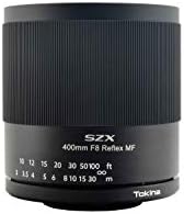 Tokına SZX 400mm f/8 Refleks MF Süper Telefoto Lens için Sony E, Siyah