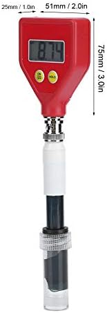 Toprak Asitliği Ölçer-Kalem Şeklinde Asitlik Test Cihazı Cilt Asitliği Ölçer Su Kalitesi Ölçüm Cihazları PH-98109