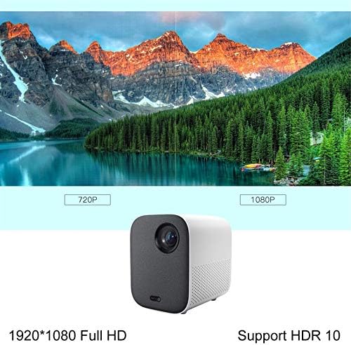 YADSHENG Mini Projektör Mini Projektör DLP Taşınabilir 19201080 Destek 4 K Video WiFi LED Beamer TV Full HD Ev Sineması Projektörü