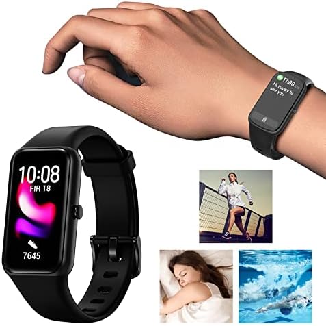 hhscute Akıllı Watche,1.47 Tam Ekran Erkek akıllı saat akıllı saat için iPhone Uyumlu IP67 Su Geçirmez 10 Spor Modları Hediyeler