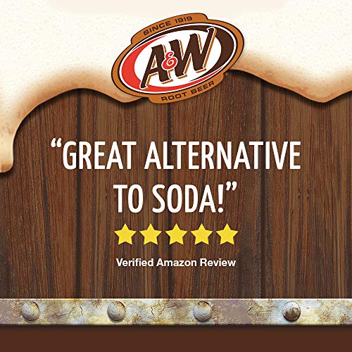 A & W, Kök Birası-Toz İçecek Karışımı – (12 kutu, 72 çubuk) - Şekersiz ve Lezzetli, 72 aromalı su içeceği yapar