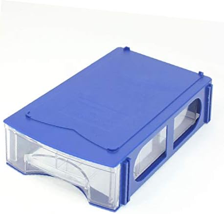 X-DREE Çekmece Tarzı plastik saklama kutusu Kasa SMD SMT Elektronik Bileşenler(Caja de almacenamiento de plástico tipo cajón