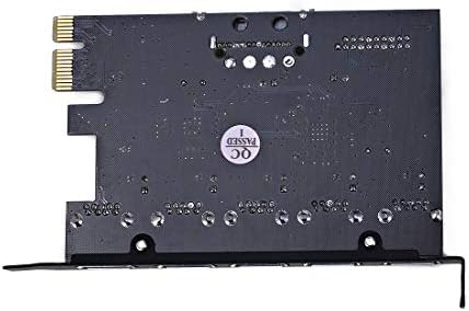 JMT PCI-E 7 USB3. 0 Tip A Port Genişletme Kartı 5 Gb/s NEC720201 Çip+VL812 Çip PCIE Kart Adaptörü masaüstü bilgisayar Desteği