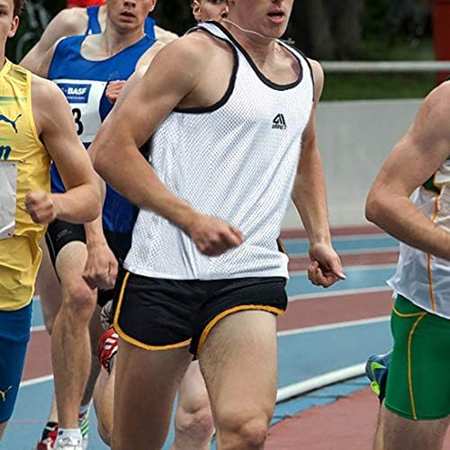AİMPACT erkek Koşu Şort Nefes Atletik Spor Örgü Şort Erkekler için