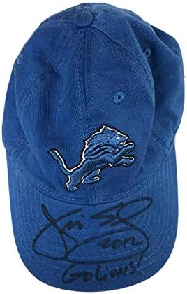 Jim Schwartz İmzalı Detroit Lions Şapkası NWOT Philadelphia Eagles Super Bowl İmzalı NFL Şapkaları