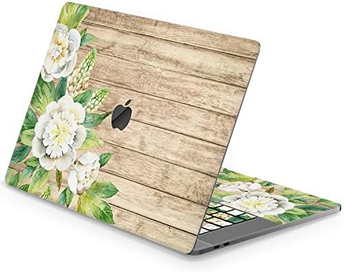 Mertak Vinil Cilt ile Uyumlu MacBook Hava 13 inç Mac Pro 16 15 14 12 2021 2020 2019 2018 2017 Çiçeği Çıkartması Çiçek Plakalar