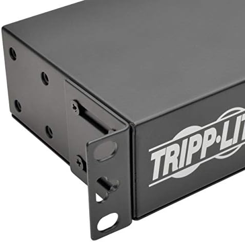 Tripp Lite PDU 1.92 kW, 120V, İzobar Dalgalanma Korumalı Tek Fazlı Temel PDU-3840 Joule, 14 Çıkış, L5-20P Giriş (5-20P Adaptör),