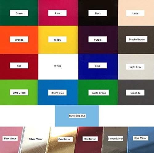 Süper Serin Kreasyonlar Parfüm Şişesi Şekilli İşçiliği Aynaları, 10'lu Set, Birçok Renk, Kırılmaz Akrilik, Parlak Mavi, 10 x