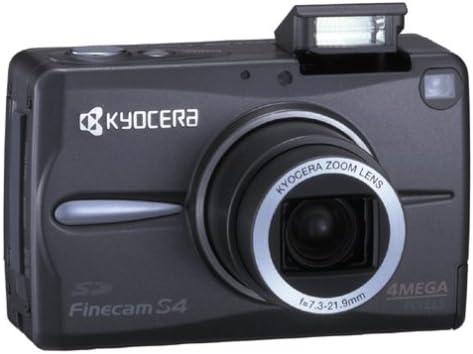 Kyocera Finecam S4 4MP Dijital Kamera w 3x Optik Zoom
