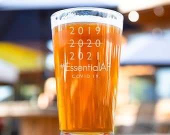 Baba Mizahi Bira Bardağı için Essential AF Bira Bardağı Babalar Günü Hediyesi, 16 oz