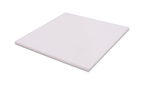 HDPE (Yüksek Yoğunluklu Polietilen) Plastik Levha 3/4 x 24” x 24 Beyaz Renk Pürüzsüz
