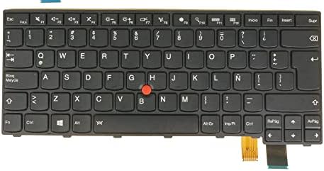 AzubayCom LA İspanyolca LAS Klavye Laptop Lenovo Thinkpad için T460P (Tip 20FW 20FX) 00UR398 00UR358, Thinkpad ile Uyumlu T470P