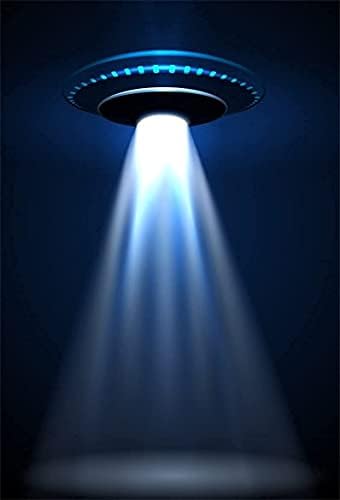 AOFOTO 3x5ft UFO Zemin Uçan Daire Fotoğraf Arka Plan Bilim Kurgu Alien Invasion Uzay Aracı Çocuk Erkek Çocuk Sanatsal Portre