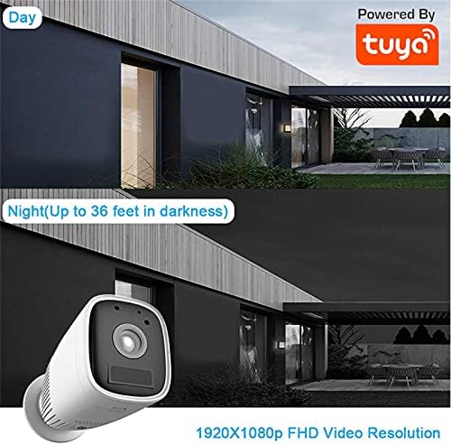 Kablosuz IP Kamera, HD 1080 P PIR Hareket Algılama CCTV Gözetim, açık IP66 Gece Görüş Güvenlik Kamera, Kamera + 64g