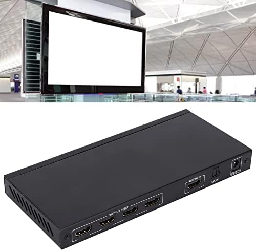 Video Duvar Denetleyicisi, 1 Giriş 4 Çıkış 1920x1080P 60Hz 2x2 Tak ve Çalıştır USB Video İşlemcisi 12V Güç Kaynağı Aşırı Akım