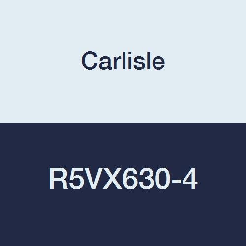 Carlisle R5VX630-4 Kauçuk Güç Kama Dişli Bant Bantlı Kemer, 4 Bant, 5/8 Genişlik, 17/32 Kalınlık, 64.1 Uzunluk