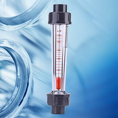 Metre Plastik Debimetre, Dayanıklı Su Sayacı 100-1000L / H Debimetre, tüp Tipi Debimetre Hortum su Sayacı Açık Ev için Su Endüstriyel