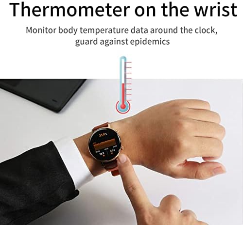 VVPONMEIQS Smartwatch akıllı saat için Kadın Erkek 7 Spor Modları Spor Izci ile Uyku Monitör Kalori Pulsometers Bilezik Su Geçirmez