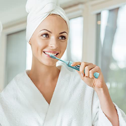 Simayixx Elektrikli Diş Fırçası Diş Çürümelerini Önlemek İçme Kaybı Şarj Tel İle 8 Fırça Kafaları Temizleme 5 Modları Derin Temiz