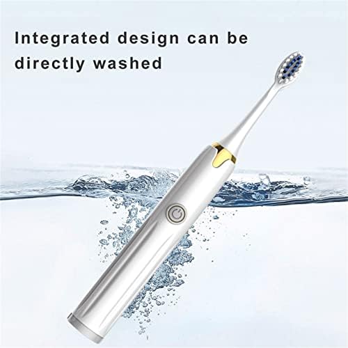 Elektrikli Diş Fırçası, 3 Fırça Başlığı,Akü Yumuşak Kıl Serisi Elektrikli Diş Fırçası 9500 Kez/Dak Akustik Temizleme, Derin Temizleme