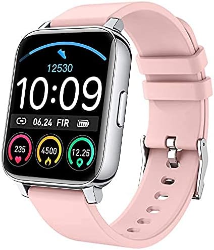 Erkekler Kadınlar için akıllı Saatler Spor Izci, 1.69 Dokunmatik Ekran Smartwatches Kalp Hızı Monitörü, Pedometre Uyku Monitör,