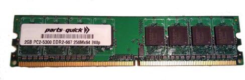 2 GB Bellek ıçin Foxconn 761GXM2MA-RS2 Anakart DDR2 PC2-5300 667 MHz DIMM Olmayan ECC RAM Yükseltme (parçaları-hızlı Marka)