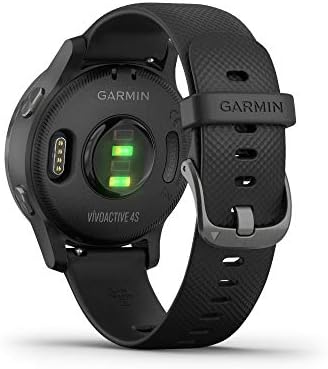 Kablosuz Spor Kulaklıkları ve Daha Fazlası ile Garmin Vivoactive 4S Akıllı Saat (010-02172-11)