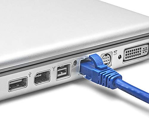 NavePoint Cat5e UTP Ethernet Ağ Yama Kablosu UL Listeli, 3 FT, 1 Gbps, 100 MHz, Gerinim Giderme Botları, Takılmayan, Siyah, 10'lu