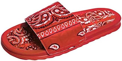 BFSAUHA Kadın 2021 Yaz Çok Renkli Baskılı Yumuşak Tabanlı Terlik düz ayakkabı plaj ayakkabısı