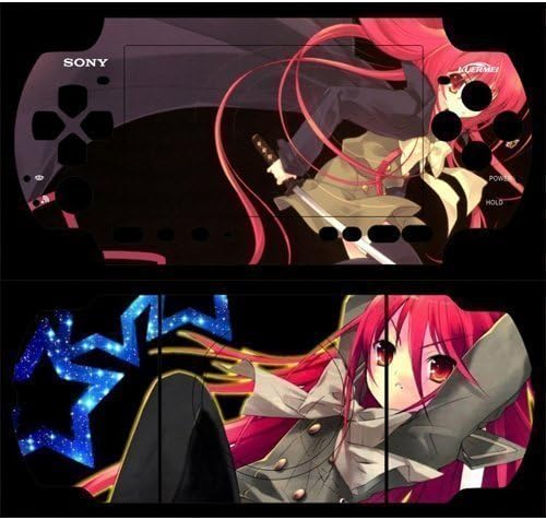 Japon Anime Shakugan Hiçbir Shana Tasarım Dekoratif Koruyucu Cilt Çıkartması Sticker PSP 3000 için