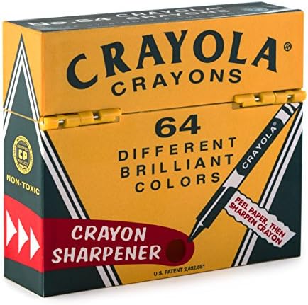 Hallmark Keepsake Crayola Boya Kalemi 64 Noel Süslemesinin Büyük Kutusu