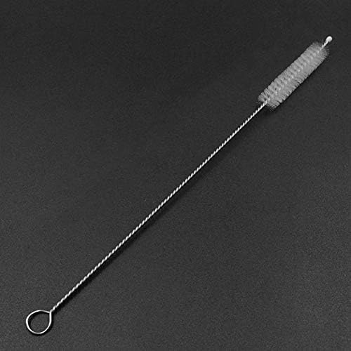 Test tüpü Temizleme Fırçası Paslanmaz Çelik Saman Temizleme Fırçası Içme Boru Payet Temizleyici Fırça 23 cm / 9.06