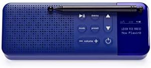 Lexon-Rıo DAB + FM Radyo / 3W Bluetooth Hoparlör, Pil Ömrü: 3 saat, Mavi